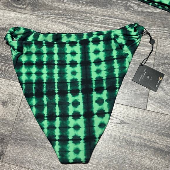 Skatie Penny Bikini Top and Mandi Bottom in Reggae women’s size XL 0325 - Picture 9 of 12